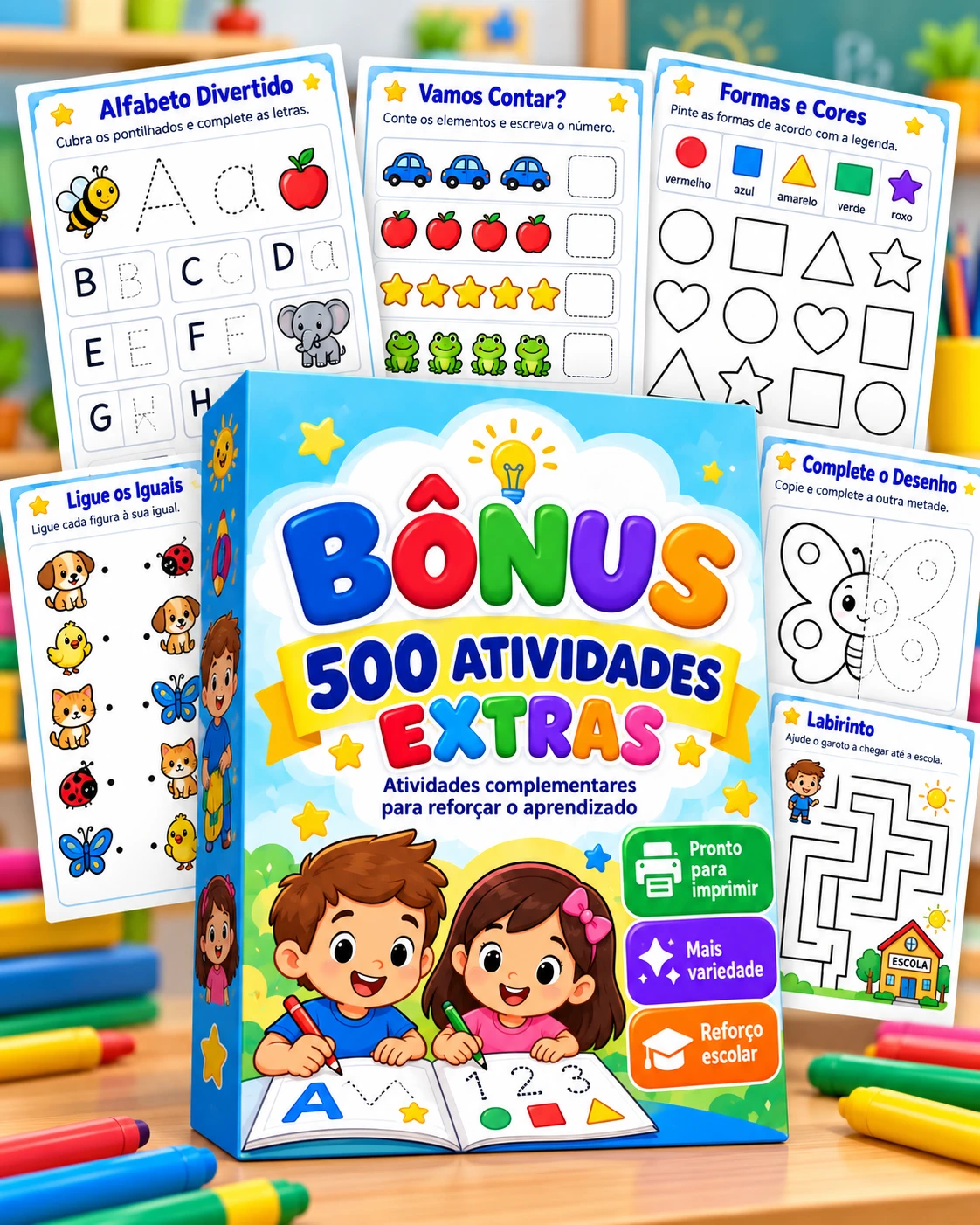 500 Atividades Extras